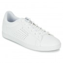 Le Coq Sportif Agate Lo Blanc / Argent - Chaussures Baskets Basses Femme Promo prix